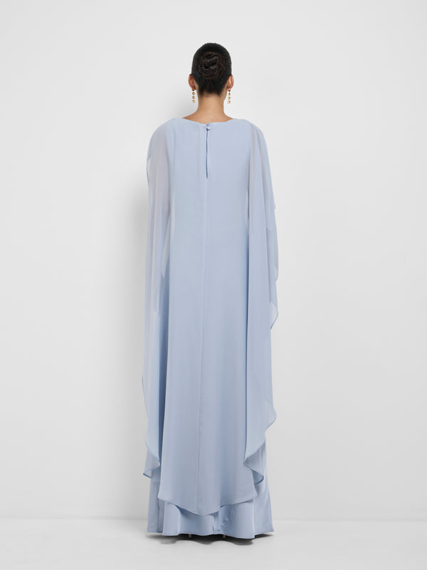 SHEIKE Sofia Gown Mist 1008696 Back Image