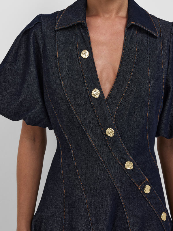 SHEIKE Briar Mini Dress Indigo 1008710 Detail Image