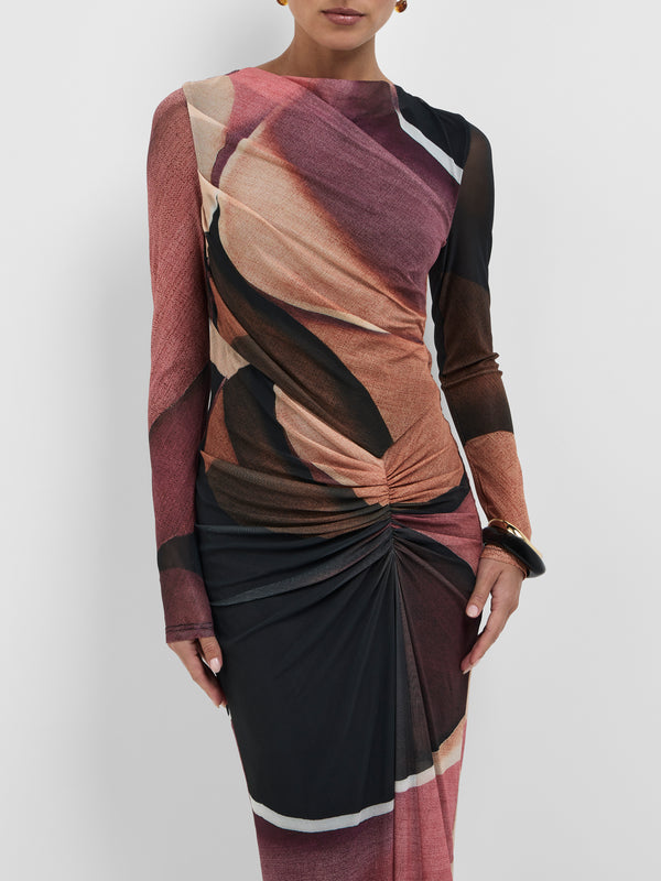 SHEIKE Indiana Maxi Dress Print 1008712 Close Up Image