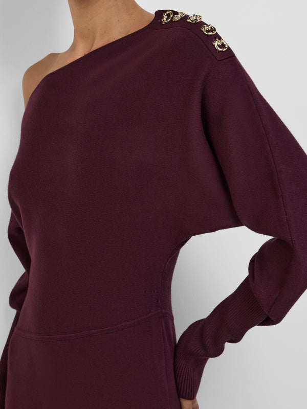 BILLIE KNIT DRESS, close-up detail
