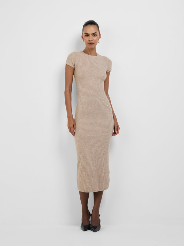 MAYFAIR MIDI KNIT SET, front view