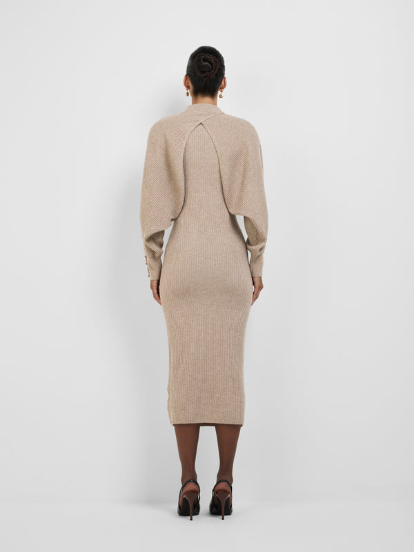 MAYFAIR MIDI KNIT SET, back view