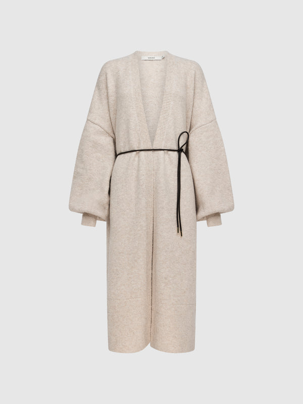 EMILIE KNIT CARDIGAN, flat lay
