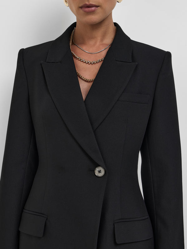 SHEIKE Crio Tailored Coat Black 1008733 Detail Image