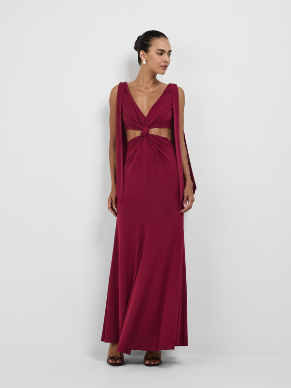 SOPHY GOWN, front view on size 8 model