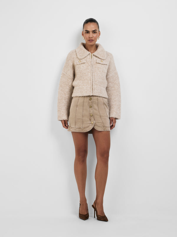 MORGAN KNIT JACKET, front view
