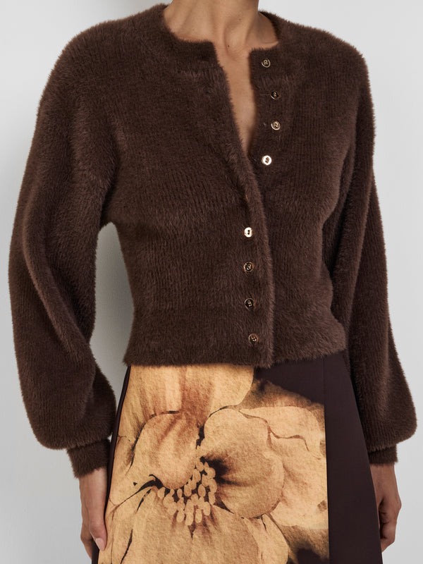 LORI CARDIGAN, close-up detail