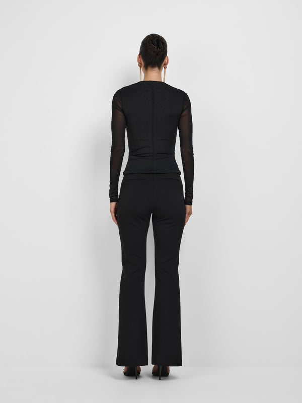 RANA SLEEVE TOP, back view