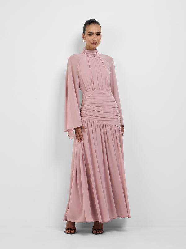 AMIE GOWN, front view on size 8 model