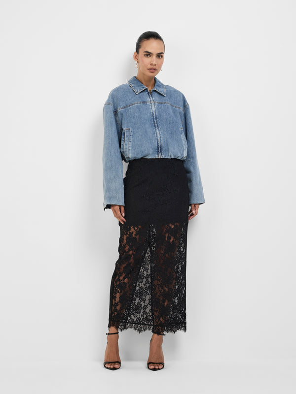 ELLIE BOMBER JACKET, front view