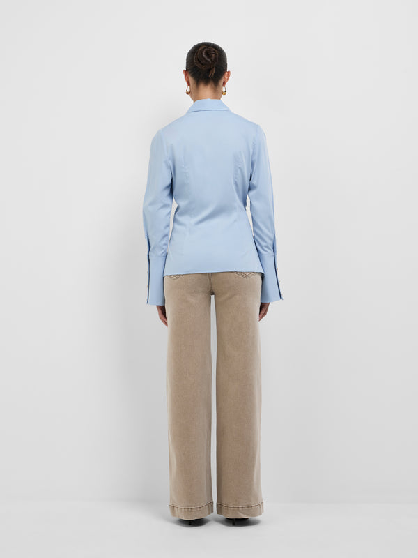 SHEIKE Jeannie Shirt Blue 1008795 Back Image