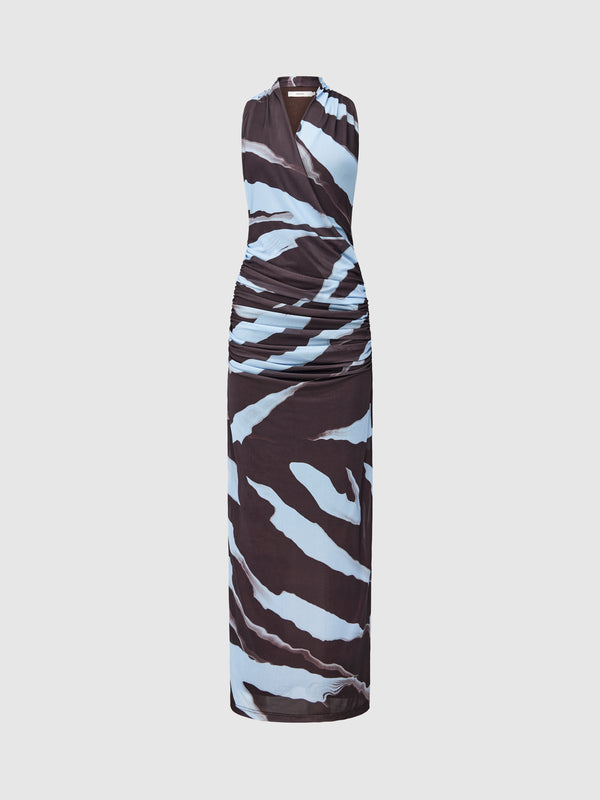 NIA MAXI DRESS, flat lay