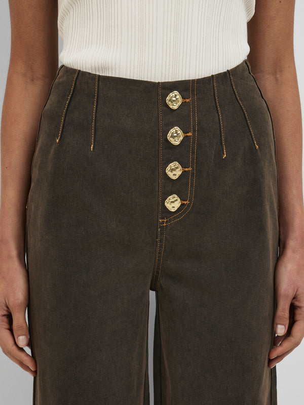 VERA DENIM JEAN, close-up detail