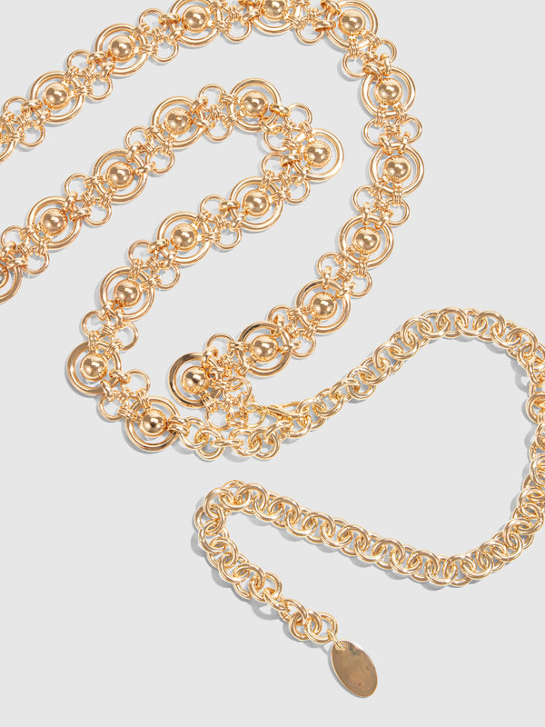 SHEIKE Amyra Belt Gold 1008821 Detail Ghost Image