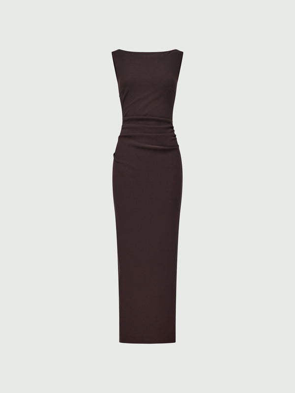 ROXI GOWN, flat lay