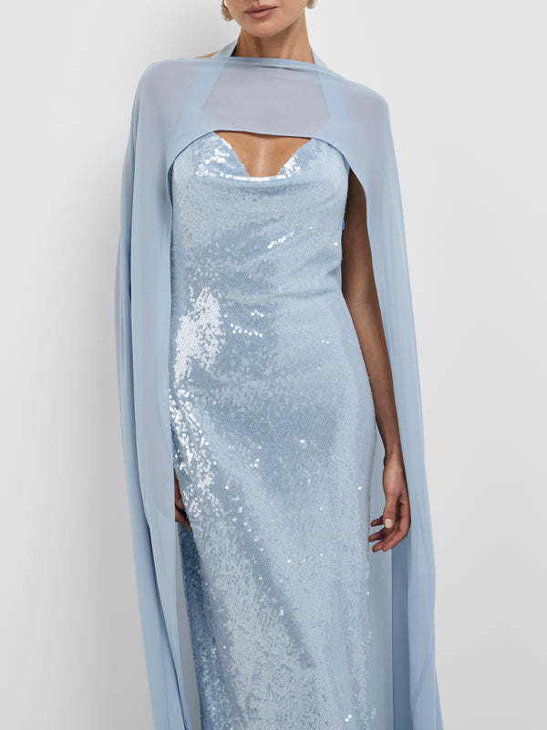 ELIZE GOWN, close-up detail
