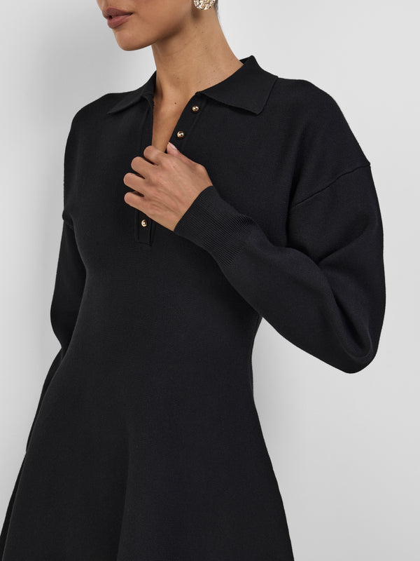 MILLIE KNIT DRESS, close-up detail