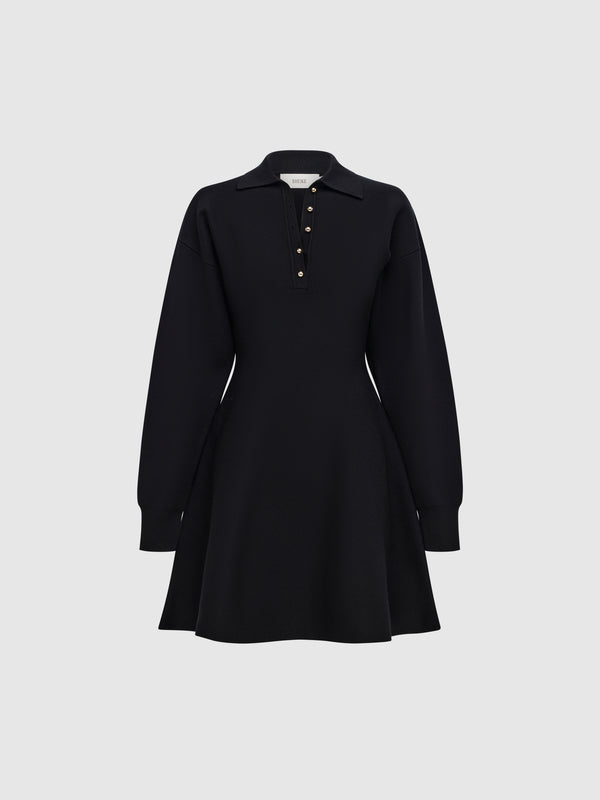 MILLIE KNIT DRESS, flat lay