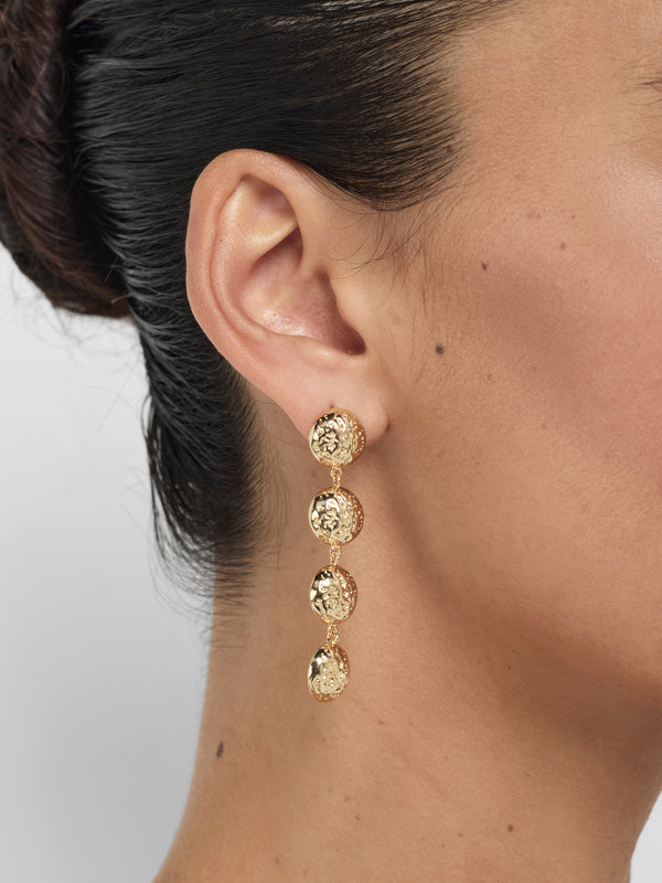 SHEIKE Sofia Earrings Gold 1008860 Model Image