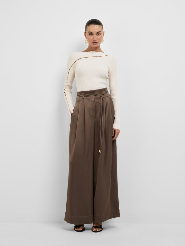 CLAUDETTE KNIT TOP, front view