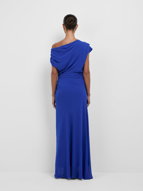 SHEIKE Ariel Maxi Dress Cobalt 1008863 Back Image