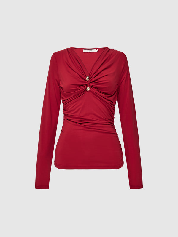 TAYLOR TOP, flat lay