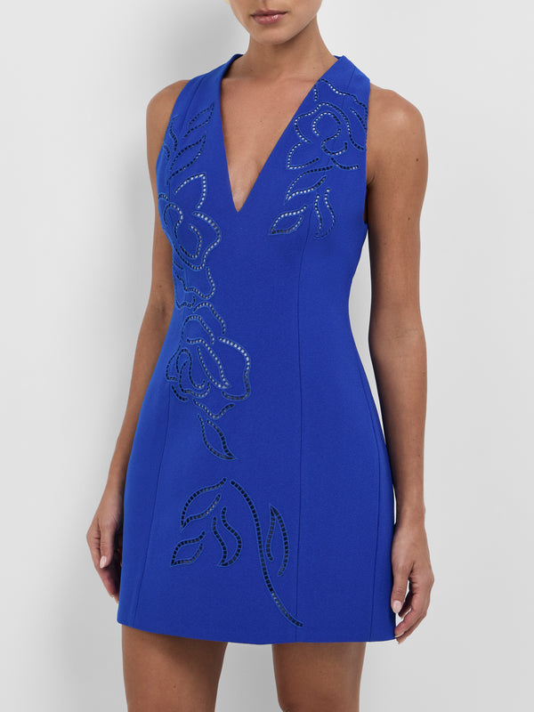 SHEIKE Emilie Mini Dress Cobalt 1008867 Close Up Image