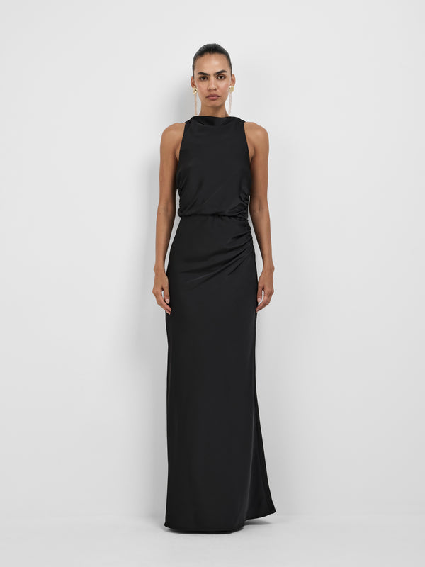 TERA GOWN, front view on size 8 model