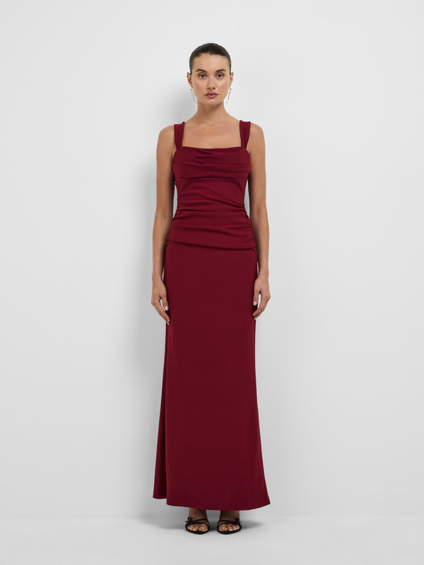 DARIANNA GOWN, front view on size 8 model