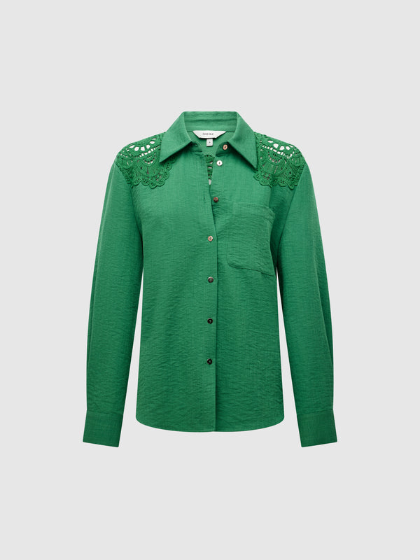 AMELIA SHIRT, flat lay