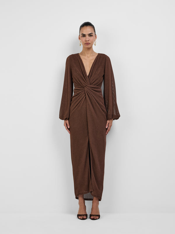 IVY GOWN, front view on size 8 model