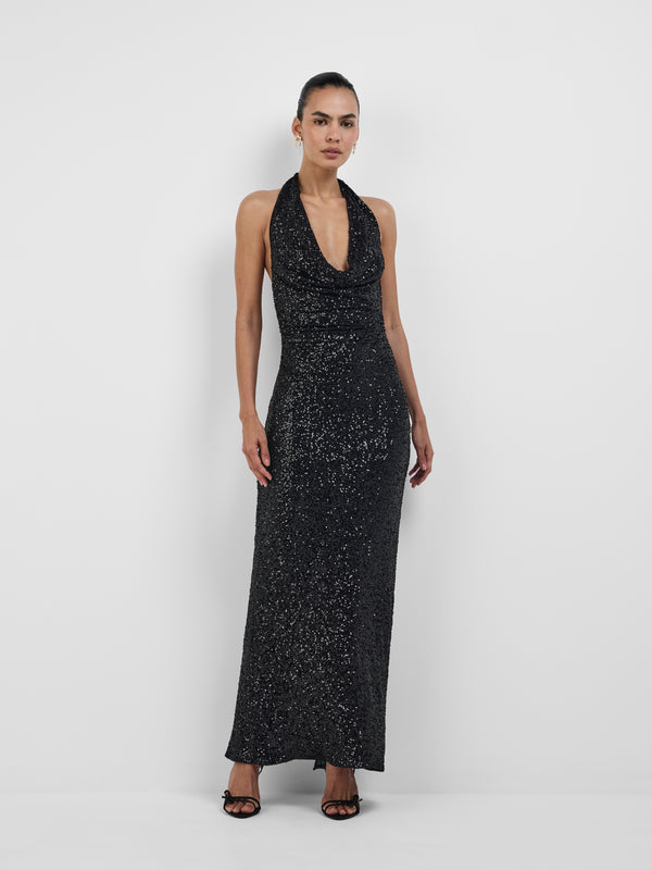 ZURI GOWN, front view on size 8 model
