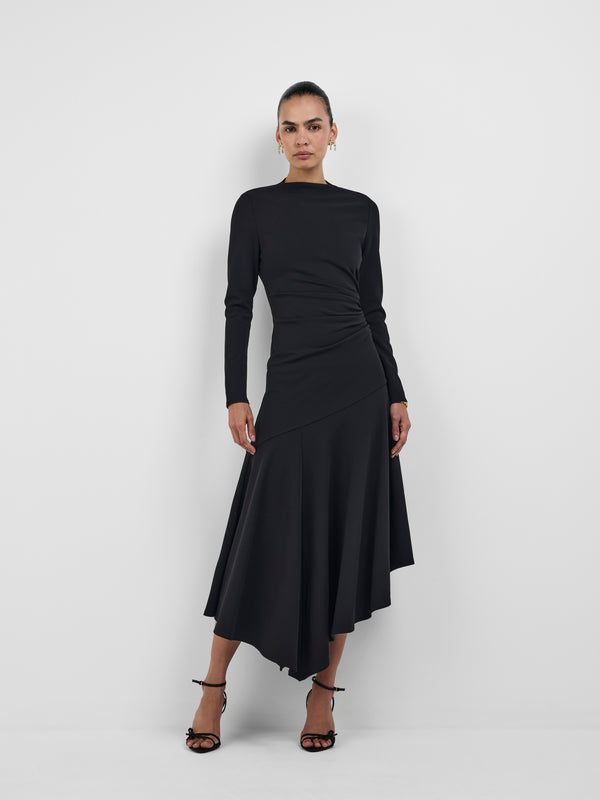 MIA DRESS, front view on size 8 model