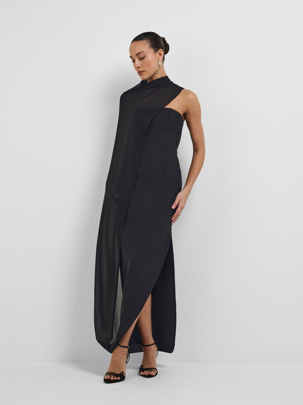 SKYLAR GOWN, front view on size 8 model