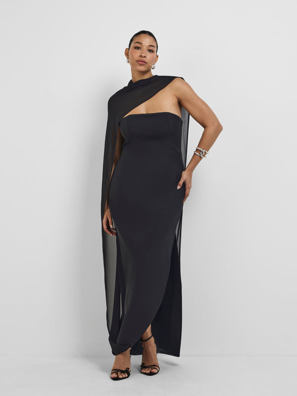 SKYLAR GOWN, front view on size 12 model