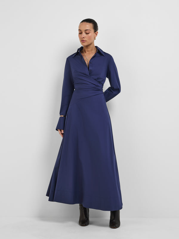 ADA MAXI DRESS, front view on size 8 model