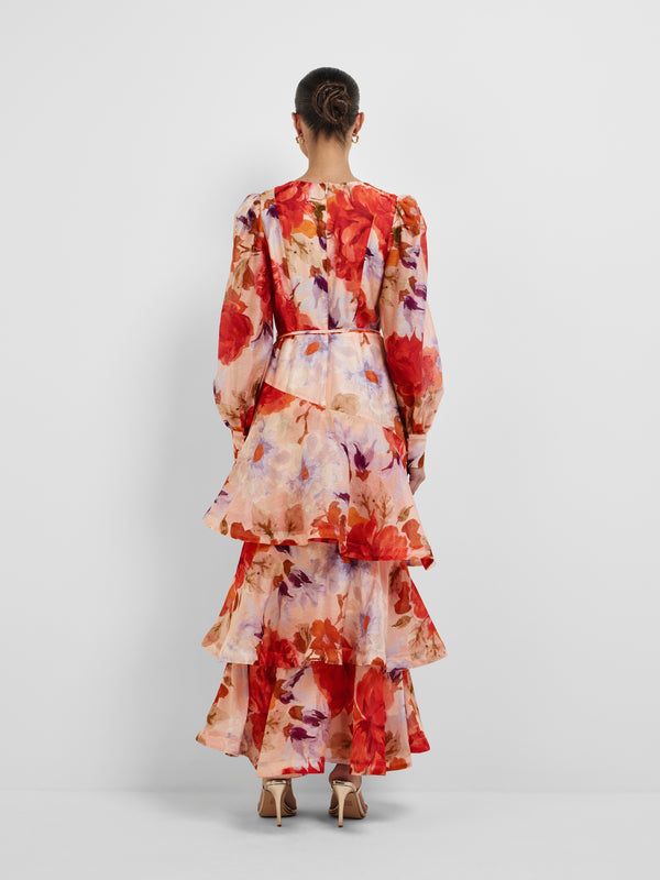 KENZA MAXI DRESS, back view