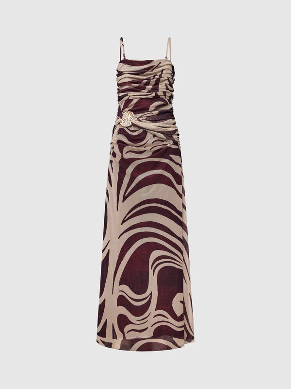 INES MAXI DRESS, flat lay
