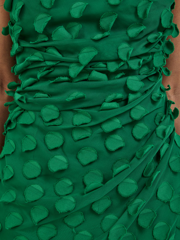 DOLCE MIDI DRESS, close-up detail