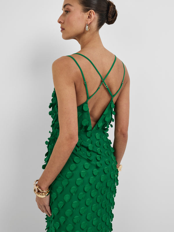 DOLCE MIDI DRESS, back view