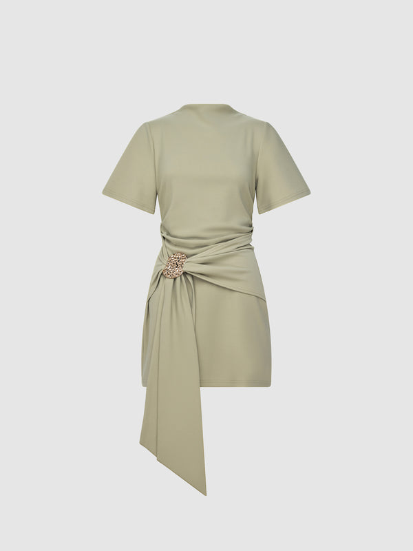 AMBER MINI DRESS, flat lay