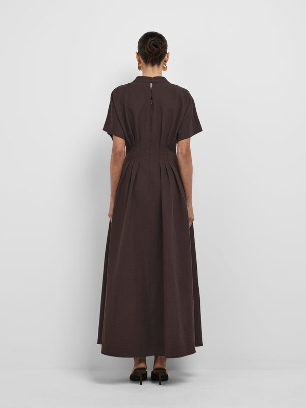 ARIANA MIDI DRESS, back view