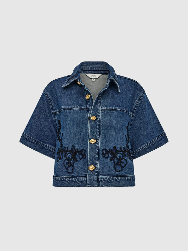 AURORA SHIRT, flat lay