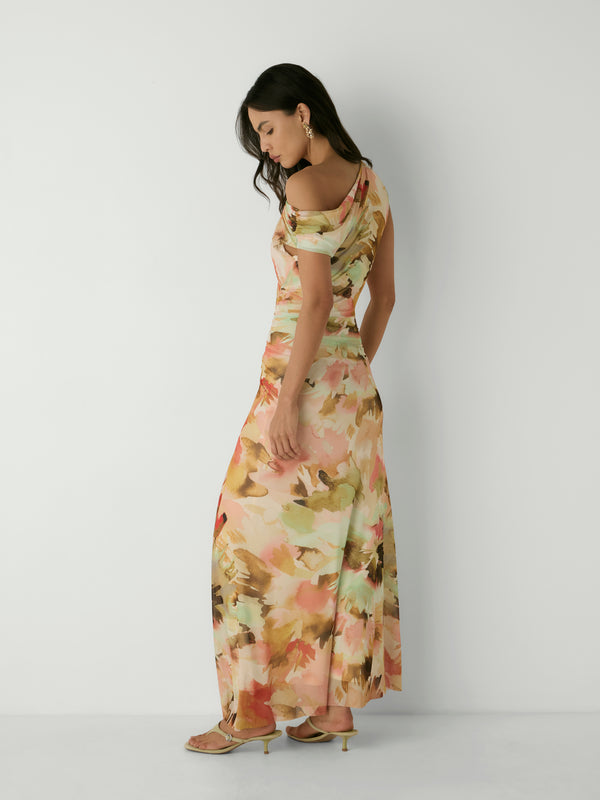 FLORA DRESS, back view