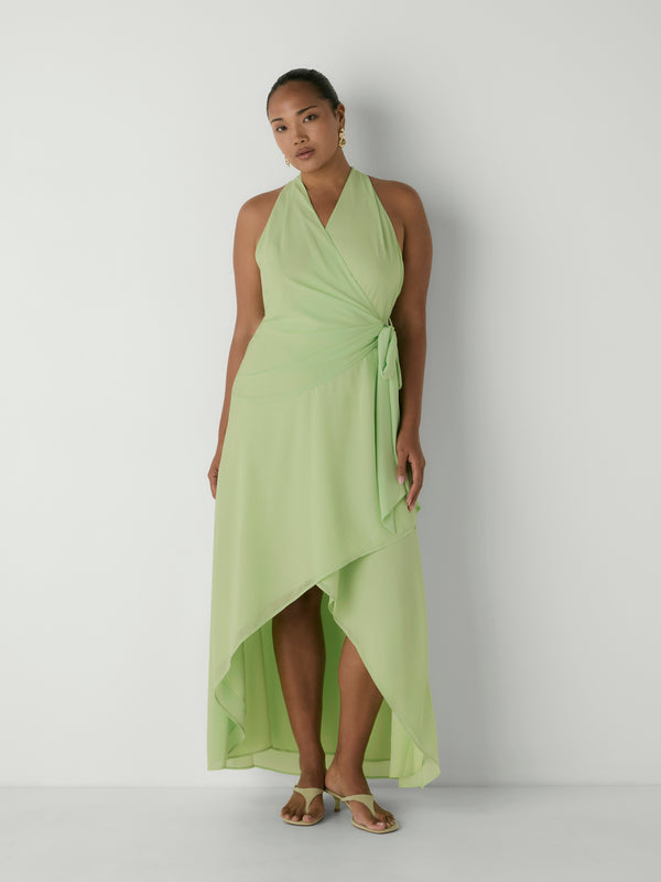 LILY DRESS, front view on size 12 model