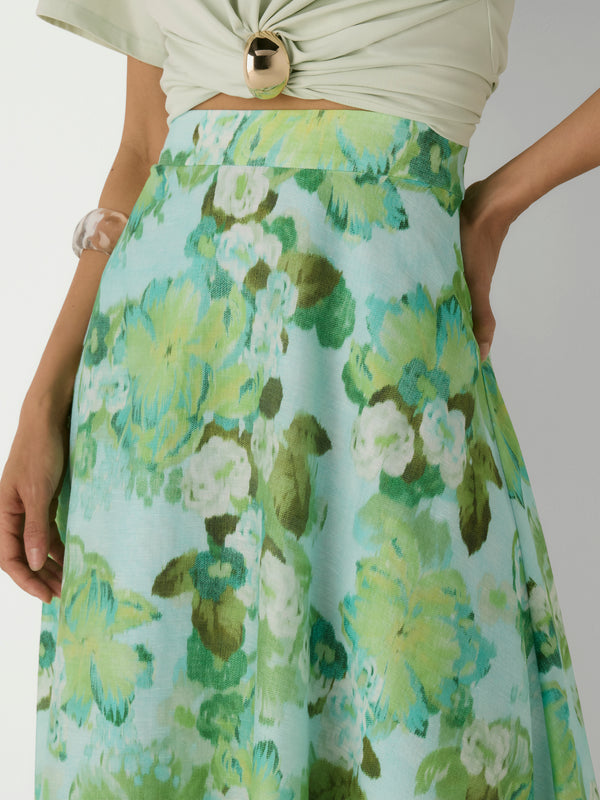 CAPRI SKIRT, close-up detail