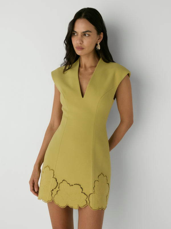 CAMILLE MINI DRESS, close-up detail
