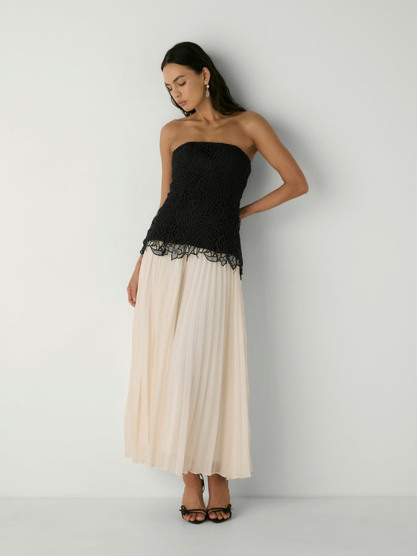 VALENTINA MAXI DRESS, front view