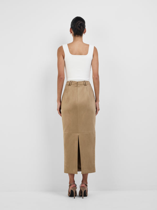 TIANA MIDI SKIRT, back view