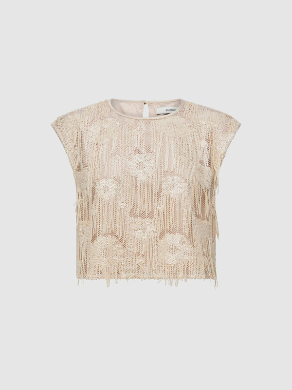 FALLON TOP, flat lay